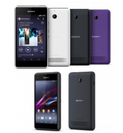 Смартфоны Sony Xperia E1 и Xperia E1 Dual