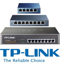 Пассивные коммутаторы TP-LINK TL-SG105, TP-LINK TL-SG108 и TP-LINK TL-SG1008